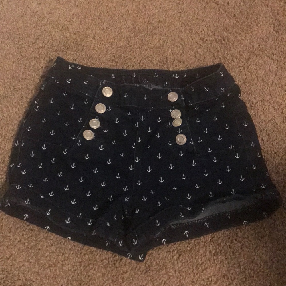 high waisted shorts